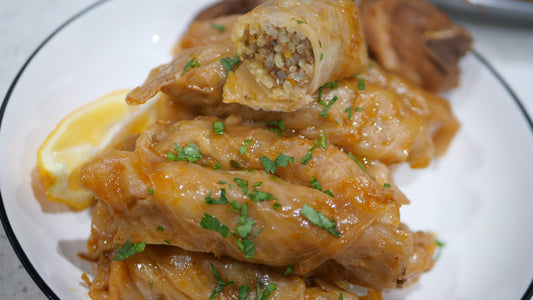 Malfouf , Stuffed cabbage rolls 
