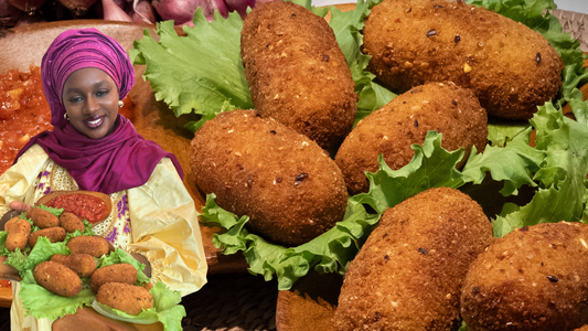 Gambian Mackerel & Potato Croquettes with Hot Pepper Sauce